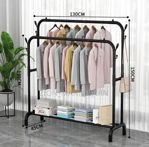 Primium Multipurpose Double Pole Cloth Rack