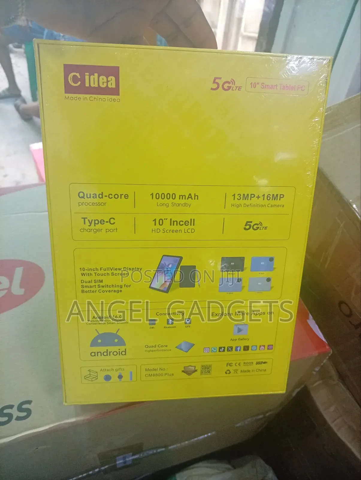New C idea CM1000 256 GB Black