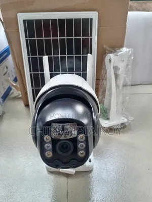 Single Lense On Solar Cctv Camera