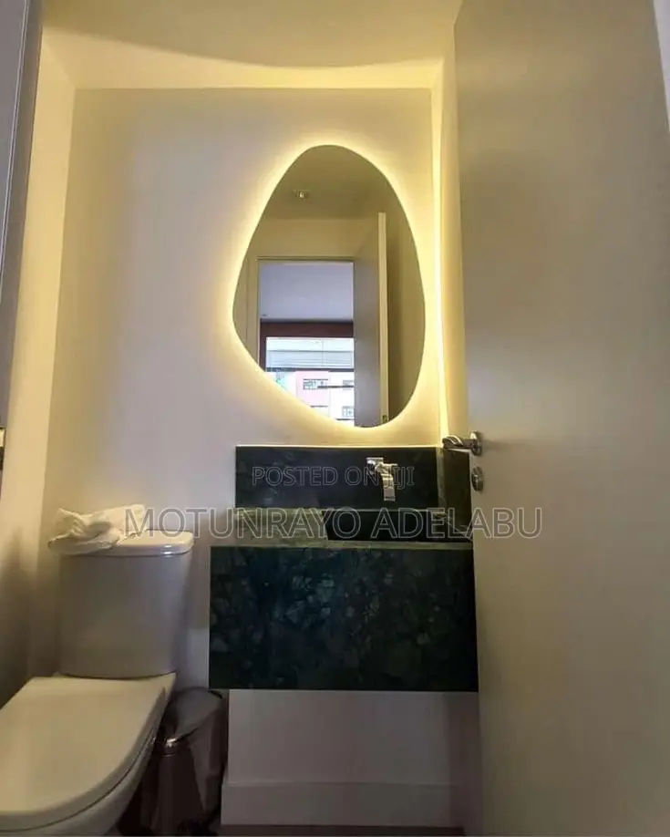 Irregular Led Bathroom Mirror