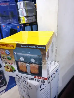 Qasa Oil Less 6l Air Fryer With Auto Shut-Off