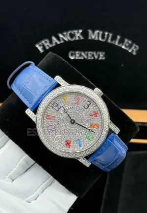High Quality Luxury Franck Muller Leather Wristwatch