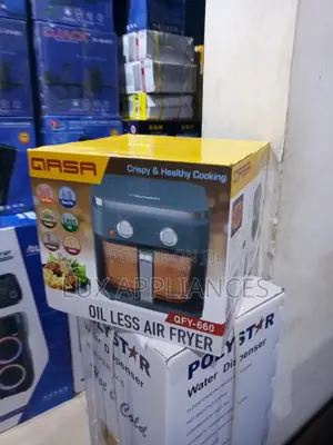 Qasa 6l Air Fryer With 360° Hot Air Circulation