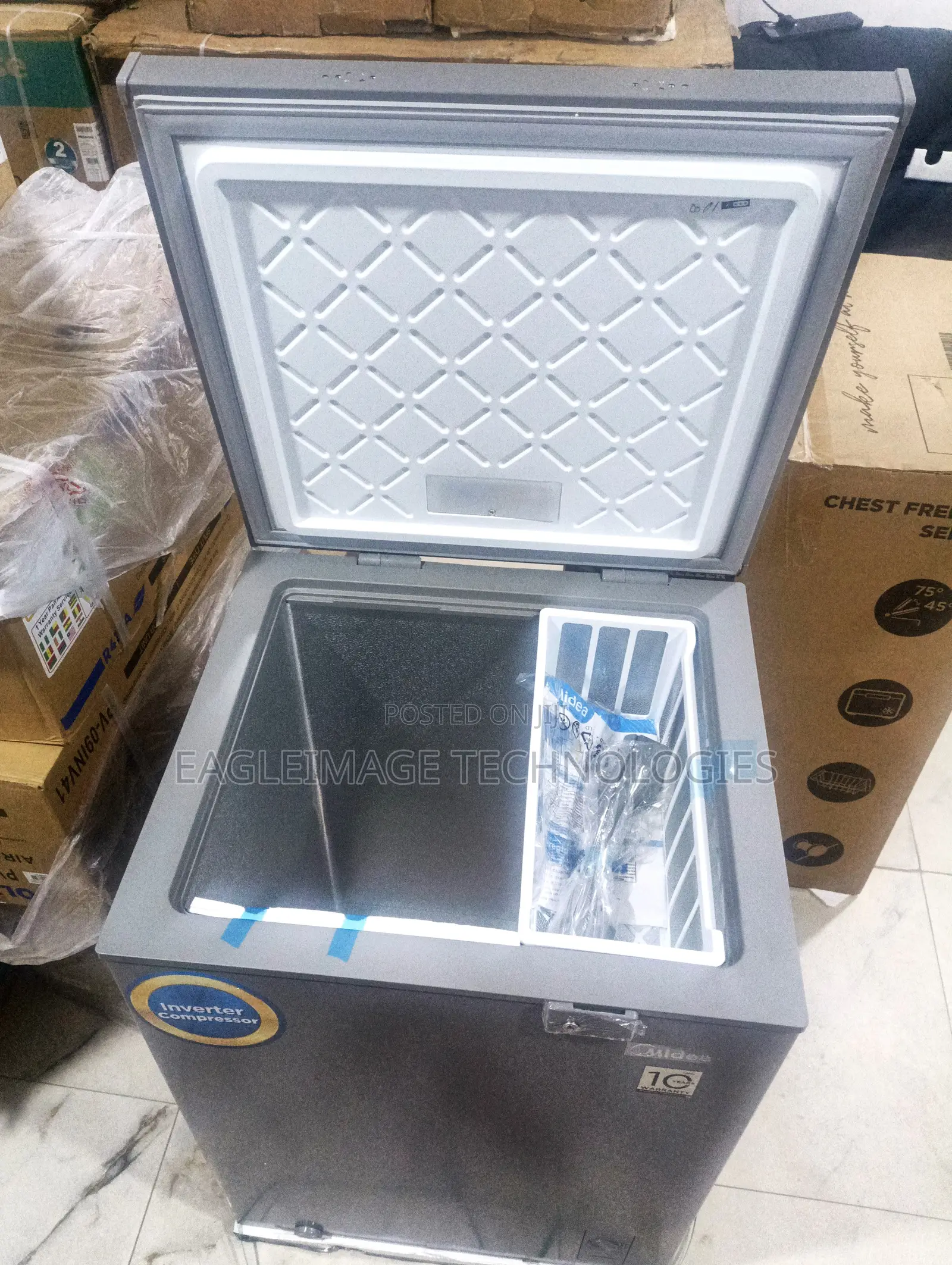 Midea Chest Freezer 142l Super Energy Saving