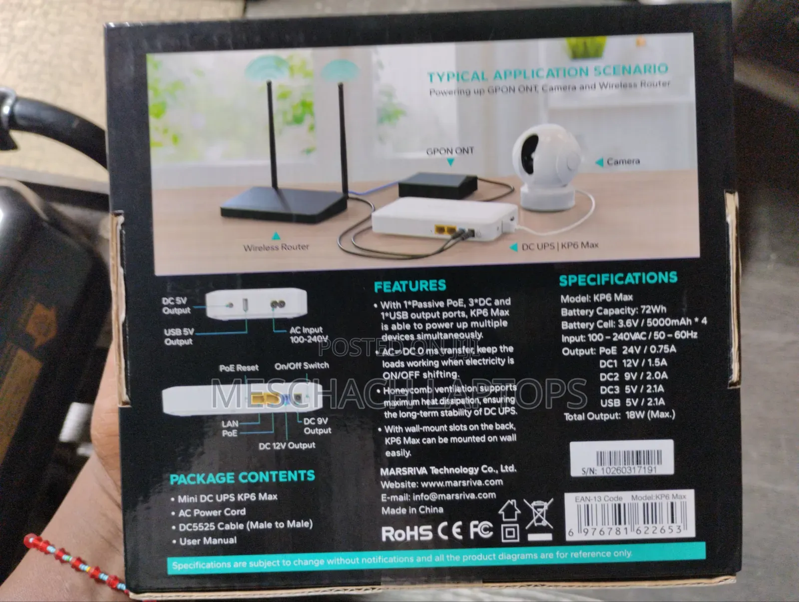 Smart Mini Dc Ups