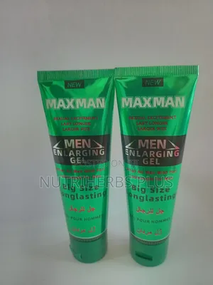 Max Man Men Enlarging Gel:Enhance Male Sexual Performance - 2 Packs