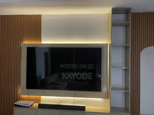 Tv Console With Shelves
