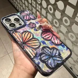 iPhone 12 Flower Pouch