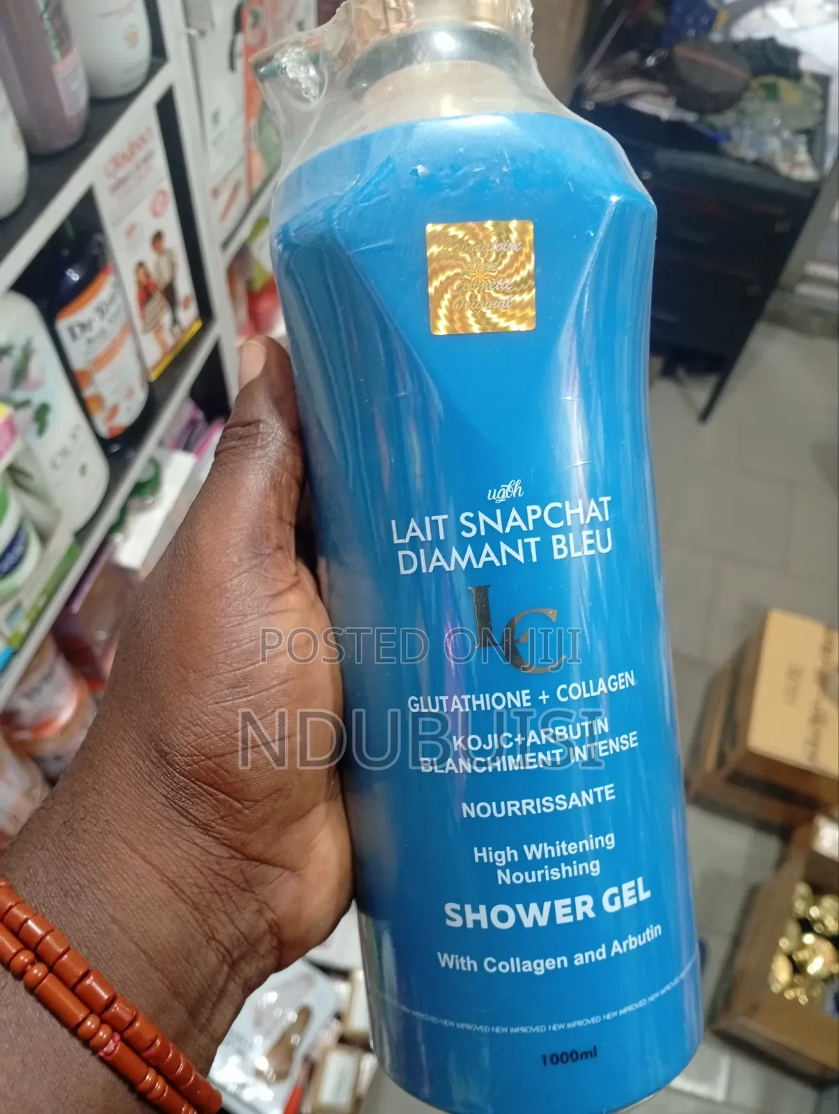 Laot Snapchat Shower Gel