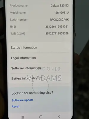 Samsung Galaxy S20+ 5G 128 GB Gray