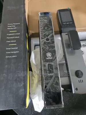 Touchscreen Smart Door Lock With Fingerprint Access