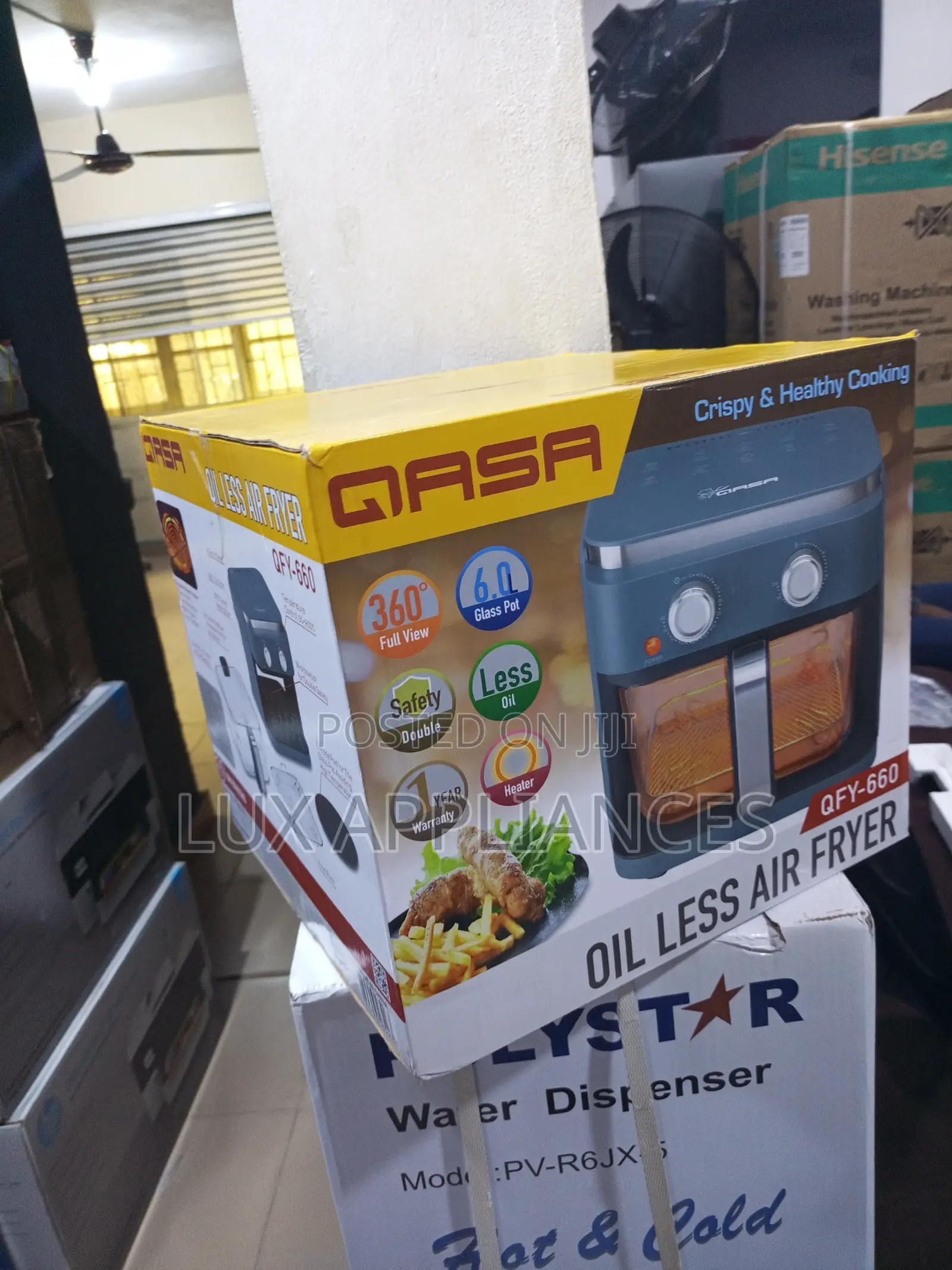 Qasa 6l Digital Fryer With Adjustable Timer