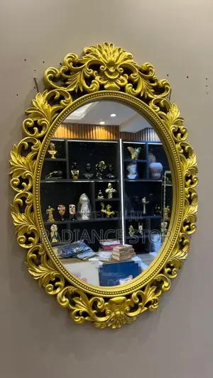 Hanging Oval Shape Wall Mirror