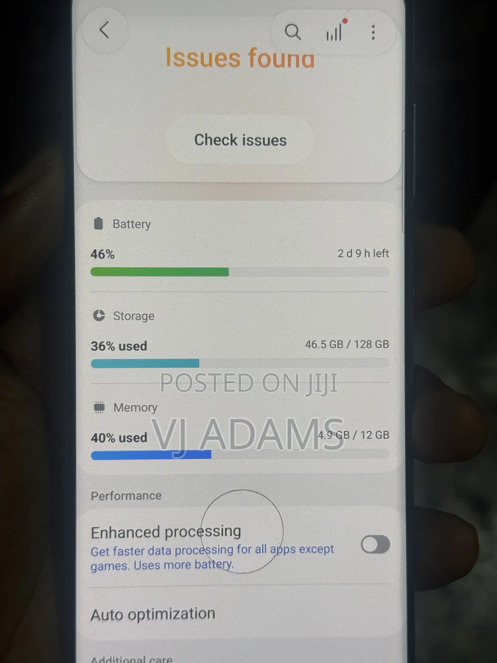 Samsung Galaxy S20+ 5G 128 GB Gray