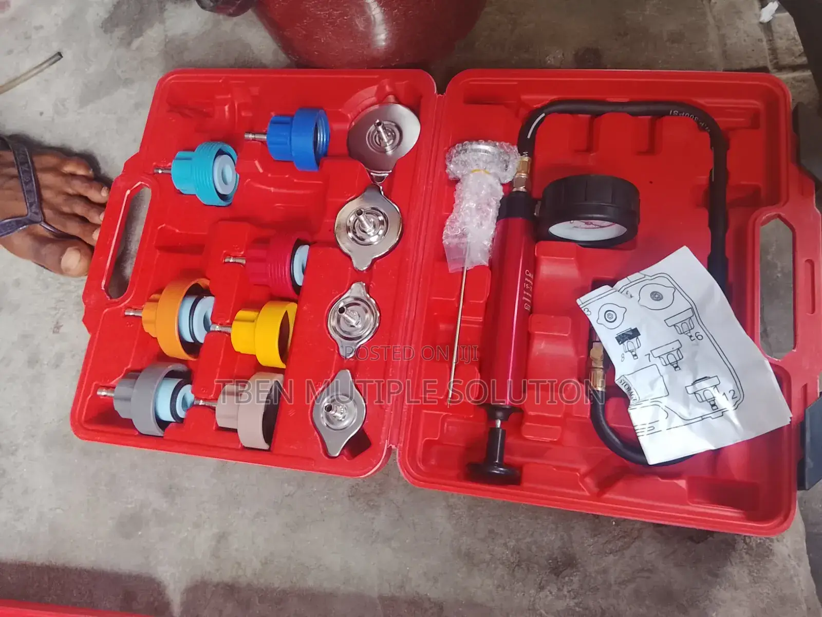 Radiator Pressure Tester Kit