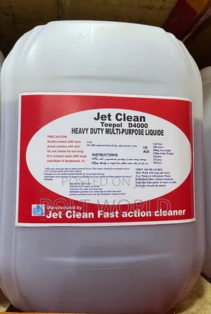 Jet Clean Teepol D4000 Heavy Duty Multi- Purpose Liquid