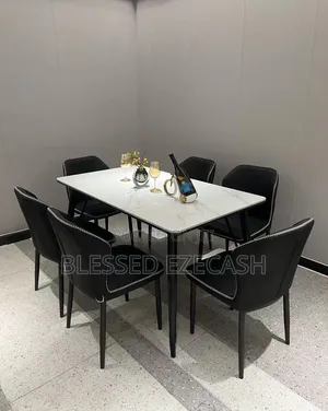Best Quality Marble Dining Table by 6chair