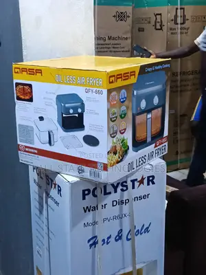 Brand New Qasa Oil Less Air Fryer 6l Qfy-660