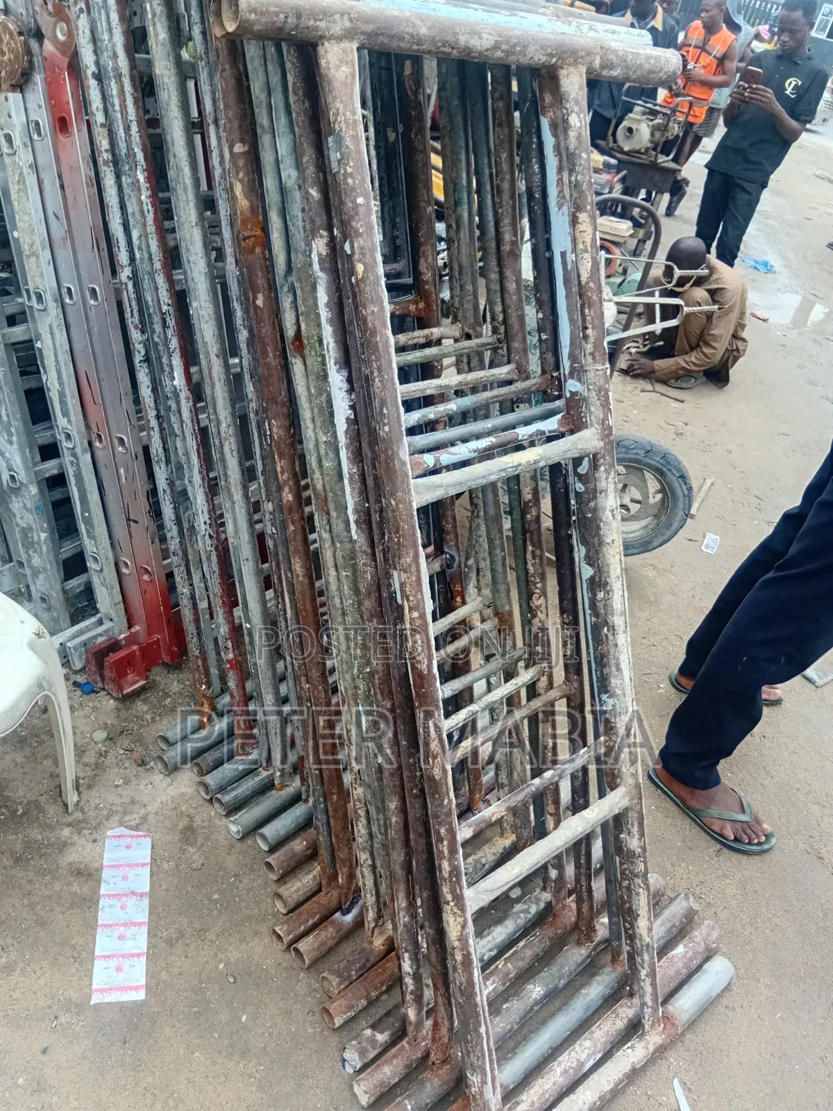 Renting of Building Equipment