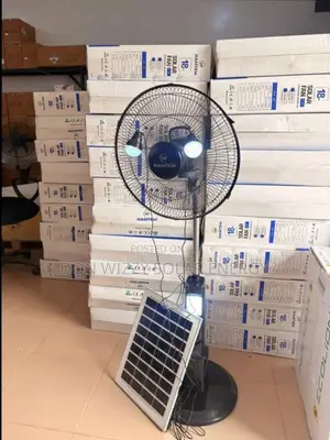 18 Inches Solar Rechargeable Fan
