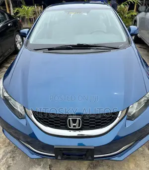 Honda Civic LX 4dr Sedan (1.8L 4cyl 5M) 2014 Blue