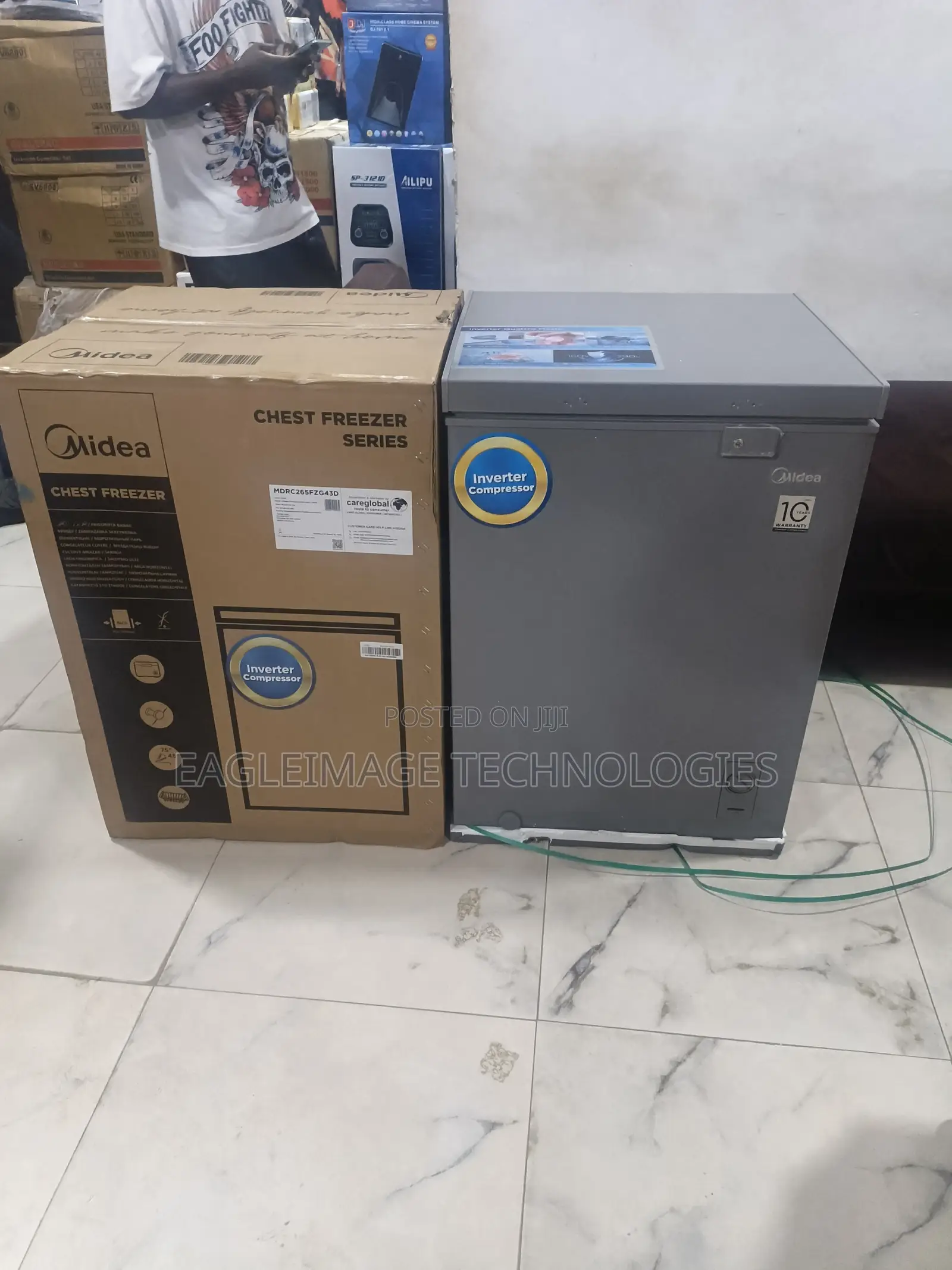 Midea Deep Chill 142l Chest Freezer New Arrival