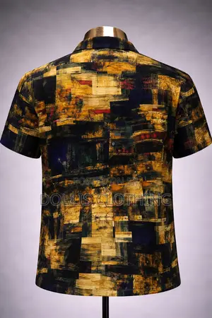 Patchwork Abstract Shirt