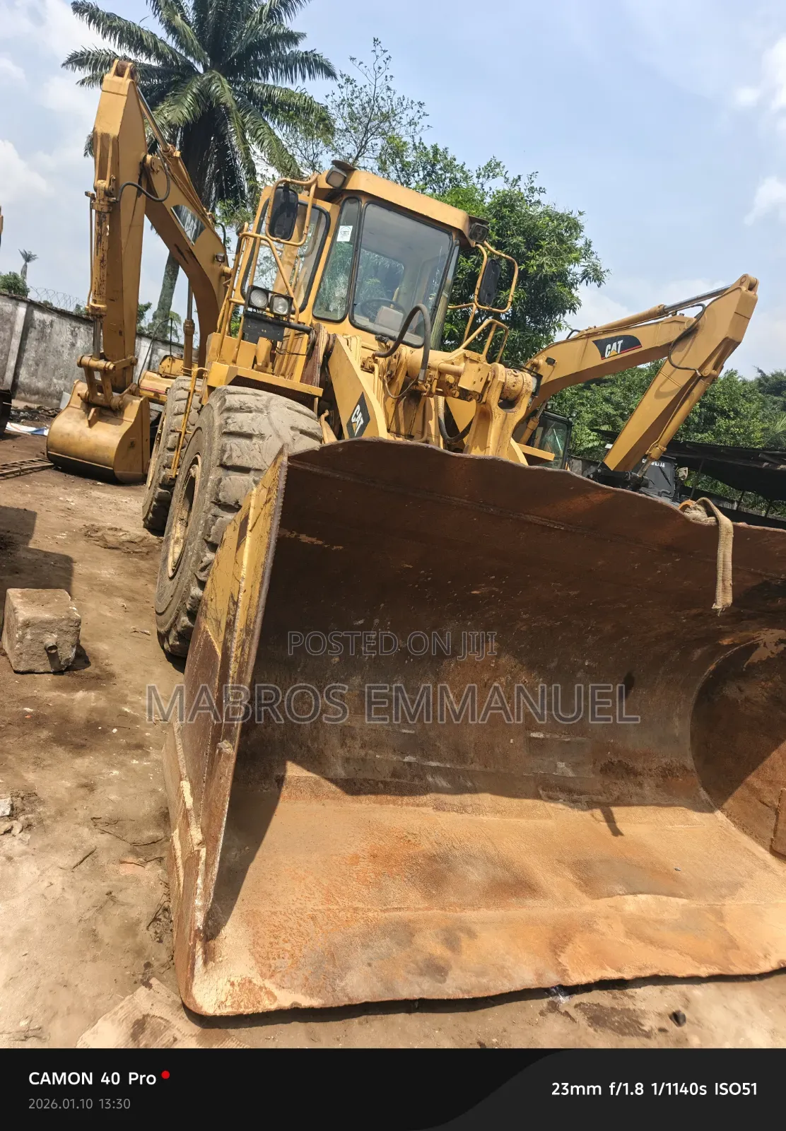 Clean 966f Wheeloader Cat