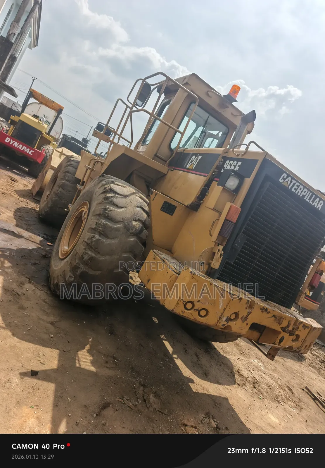 Clean 966f Wheeloader Cat