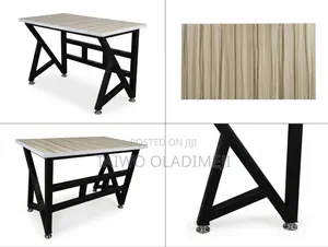 Industrial-Style Metal Tech Desk