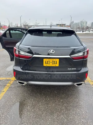 Lexus RX 350 FWD 2016 Black
