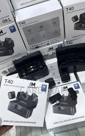 T40 Dual Wireless Microphone