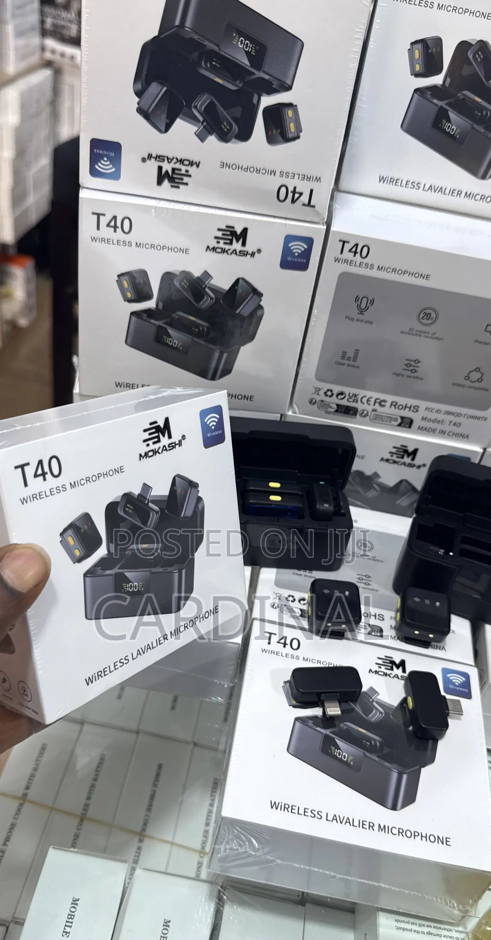 T40 Dual Wireless Microphone