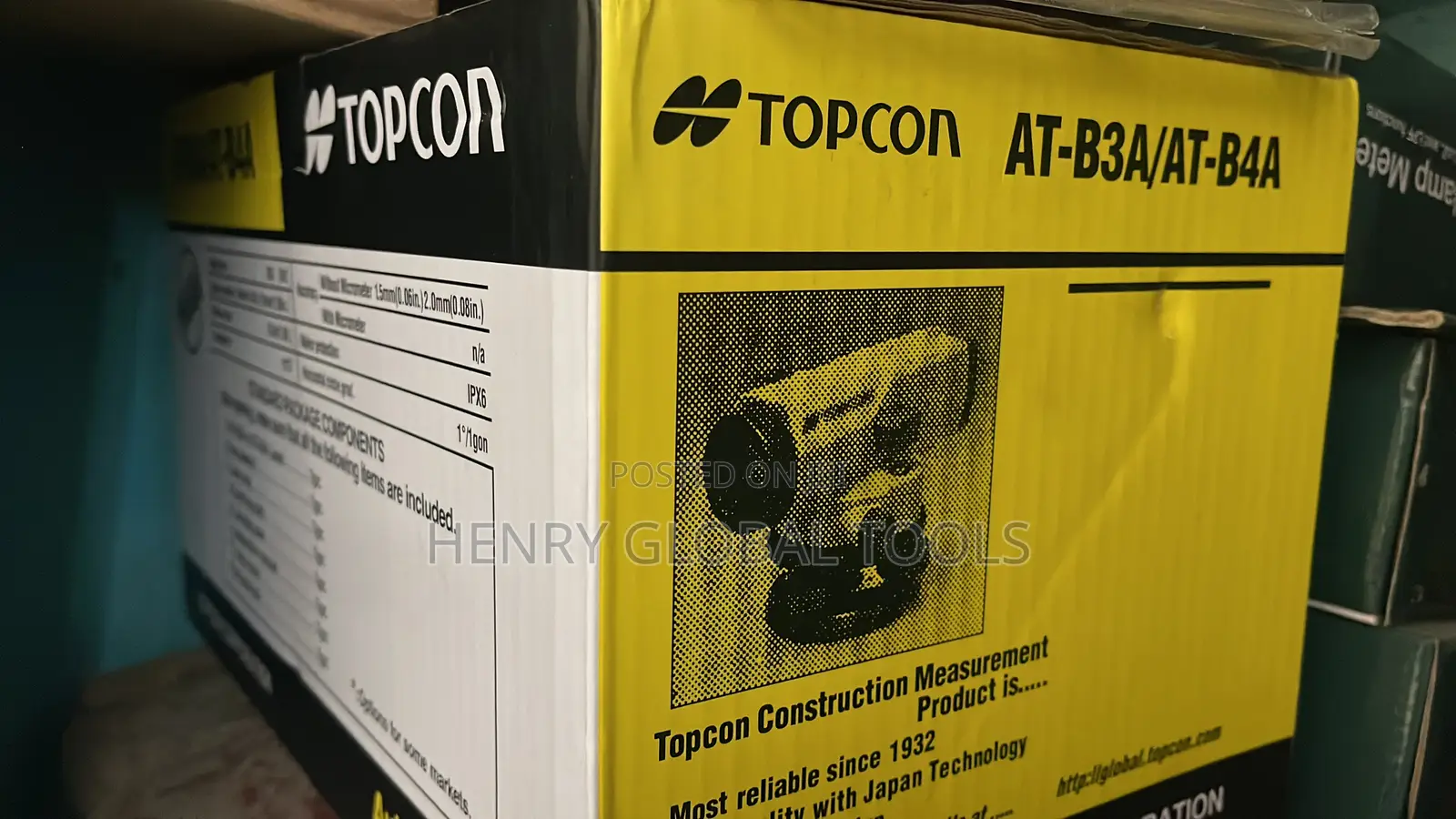 120meters Topcon Dumpy Level Instrument Kit Set