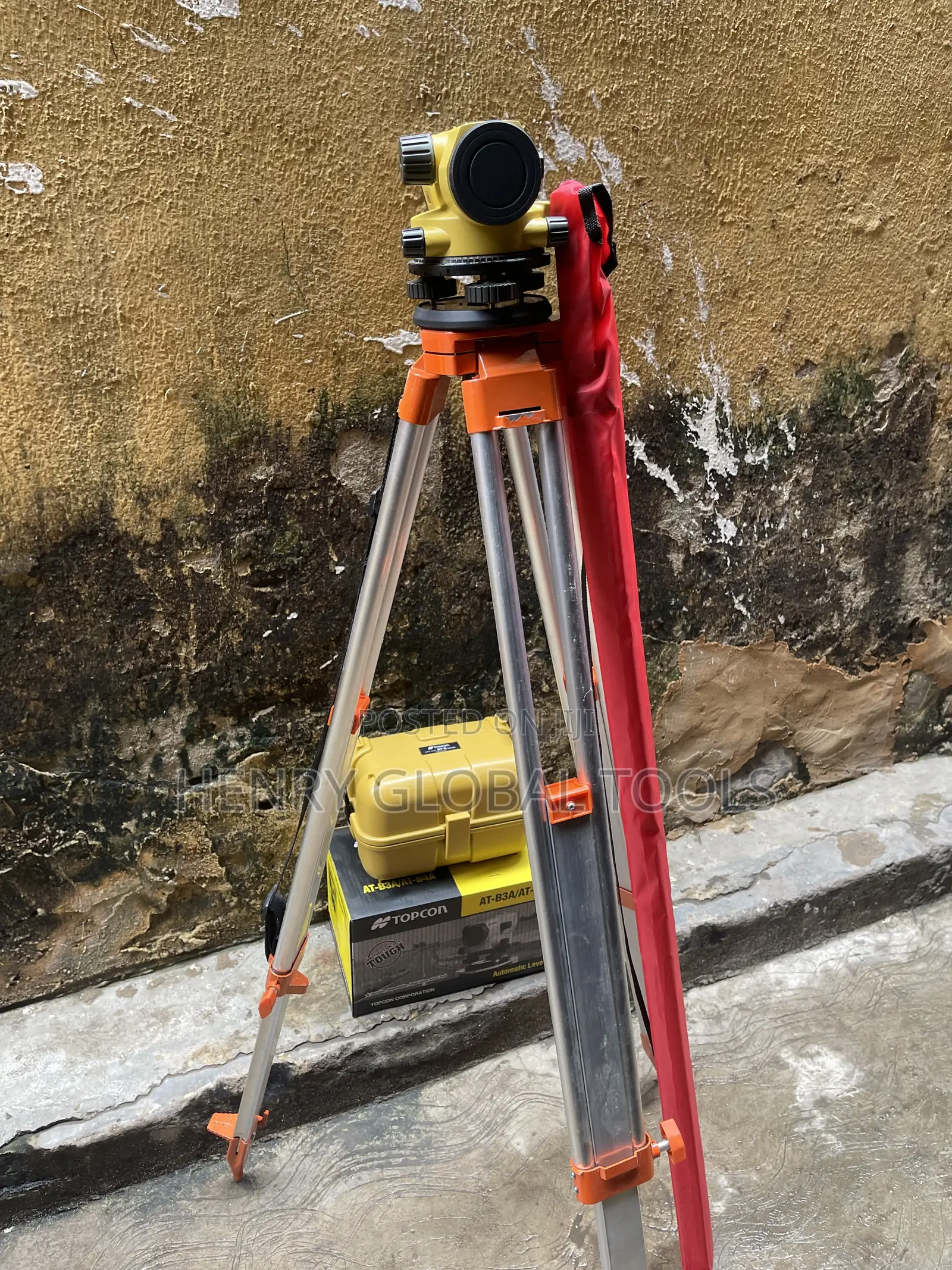 120meters Topcon Dumpy Level Instrument Kit Set