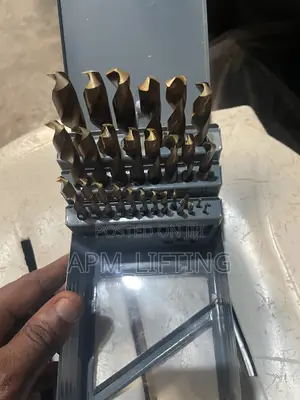 Original Set Of Inch Drill Bit, 1/16”-1/2”