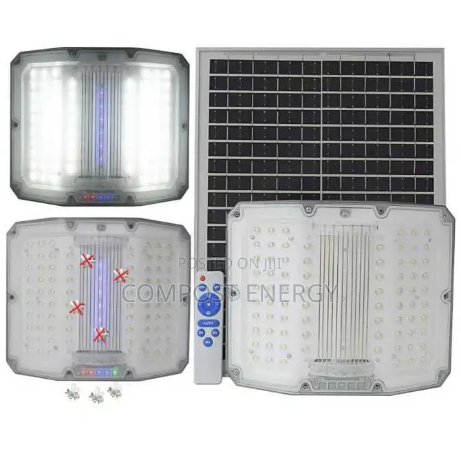Flood Light With External Panel With Metal Body, Strong Quality
