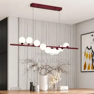 Modern G9 Log Chandeliers Restaurant Hanging Lamps for Dining Room