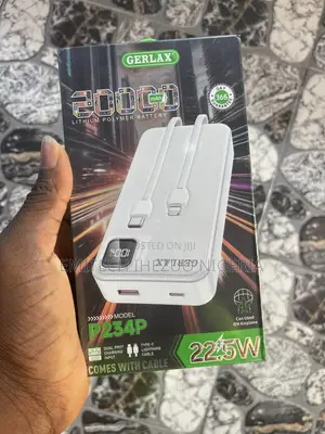 Power Bank 20,000mah Lithium Polymer Battery