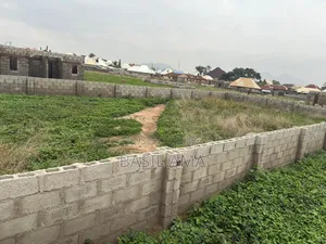 A 50/100 Plot of Land Up for Sale Fenced at Aso Pada
