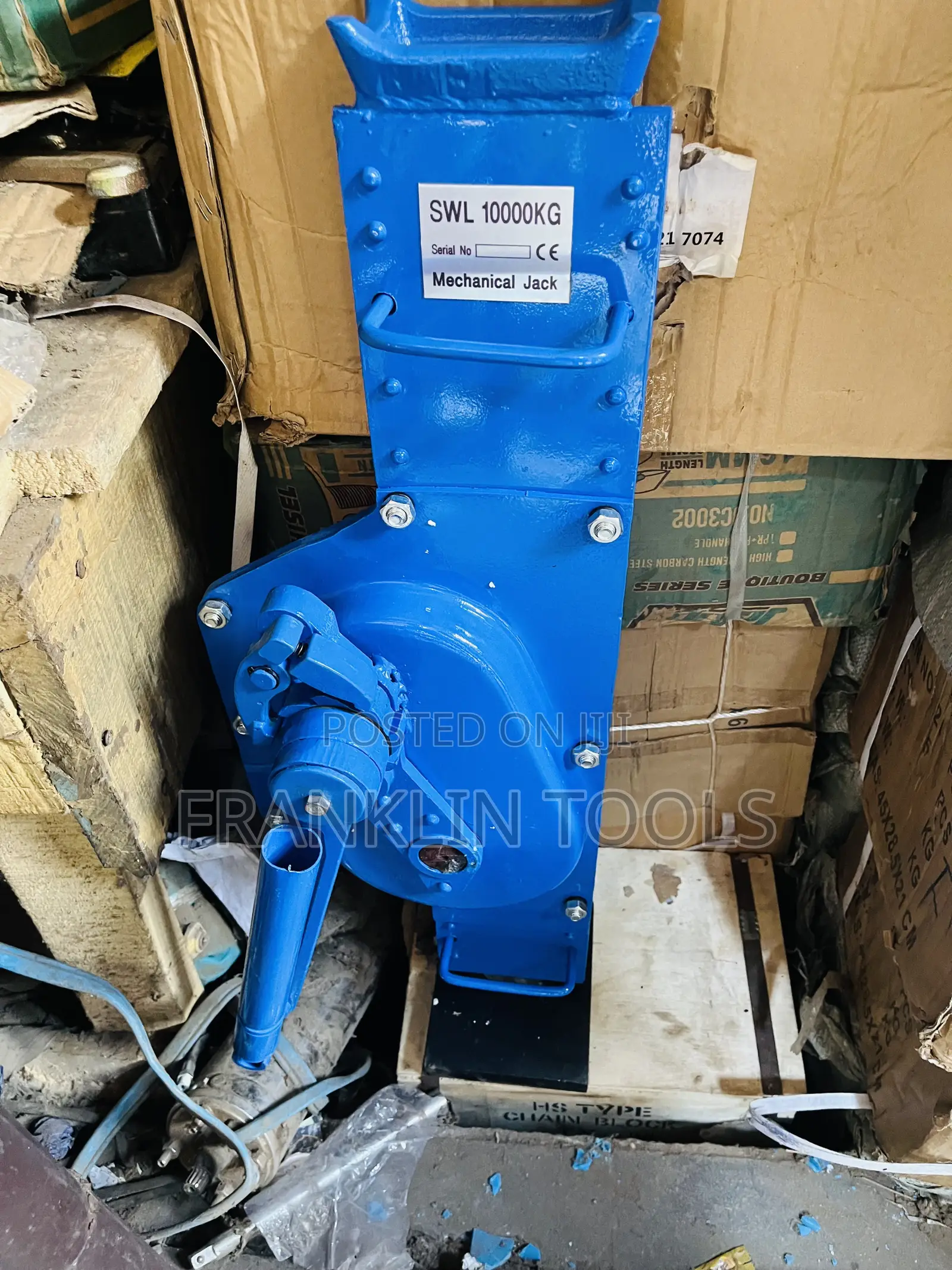 10”Ton Mechanical Monkey Jack