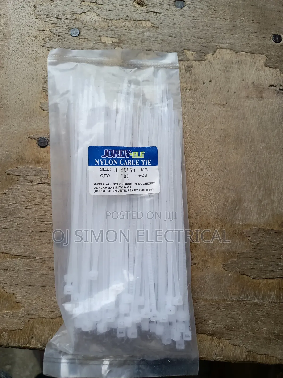 Cable Tie, Size 3.6x150