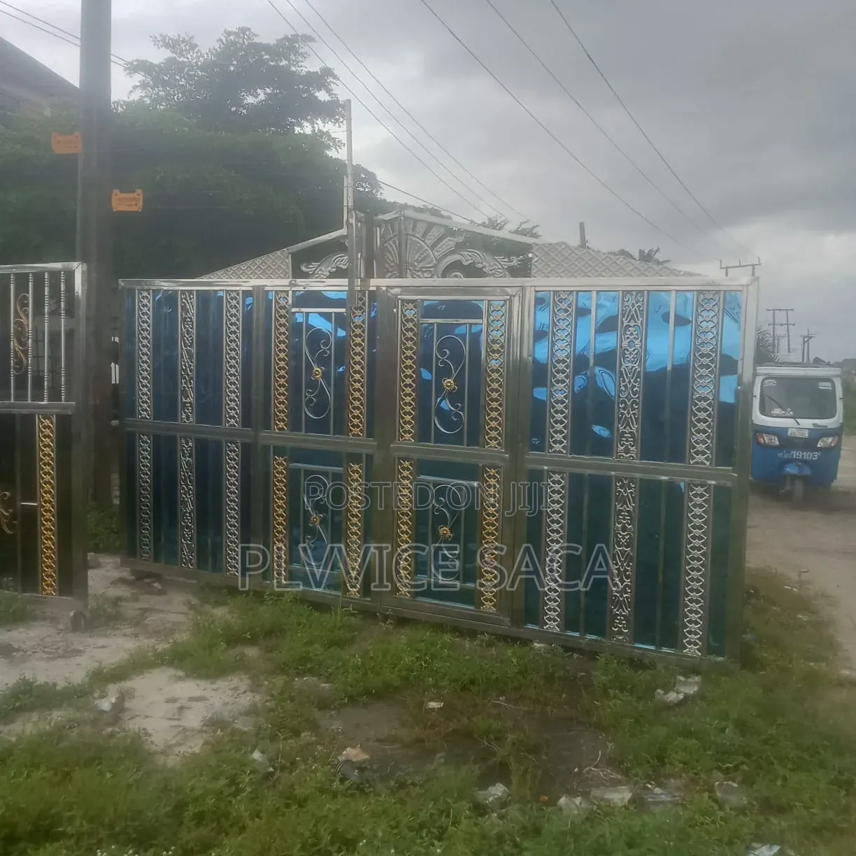 Stainless Steel Star Gate