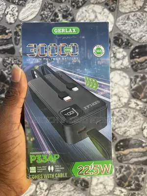 30,000mah Power Bank by Gerlax (P334p)