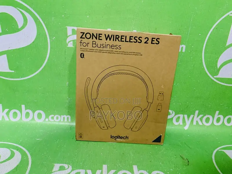 Logitech Zone Wireless 2 Es Noise-Canceling Headset for Business