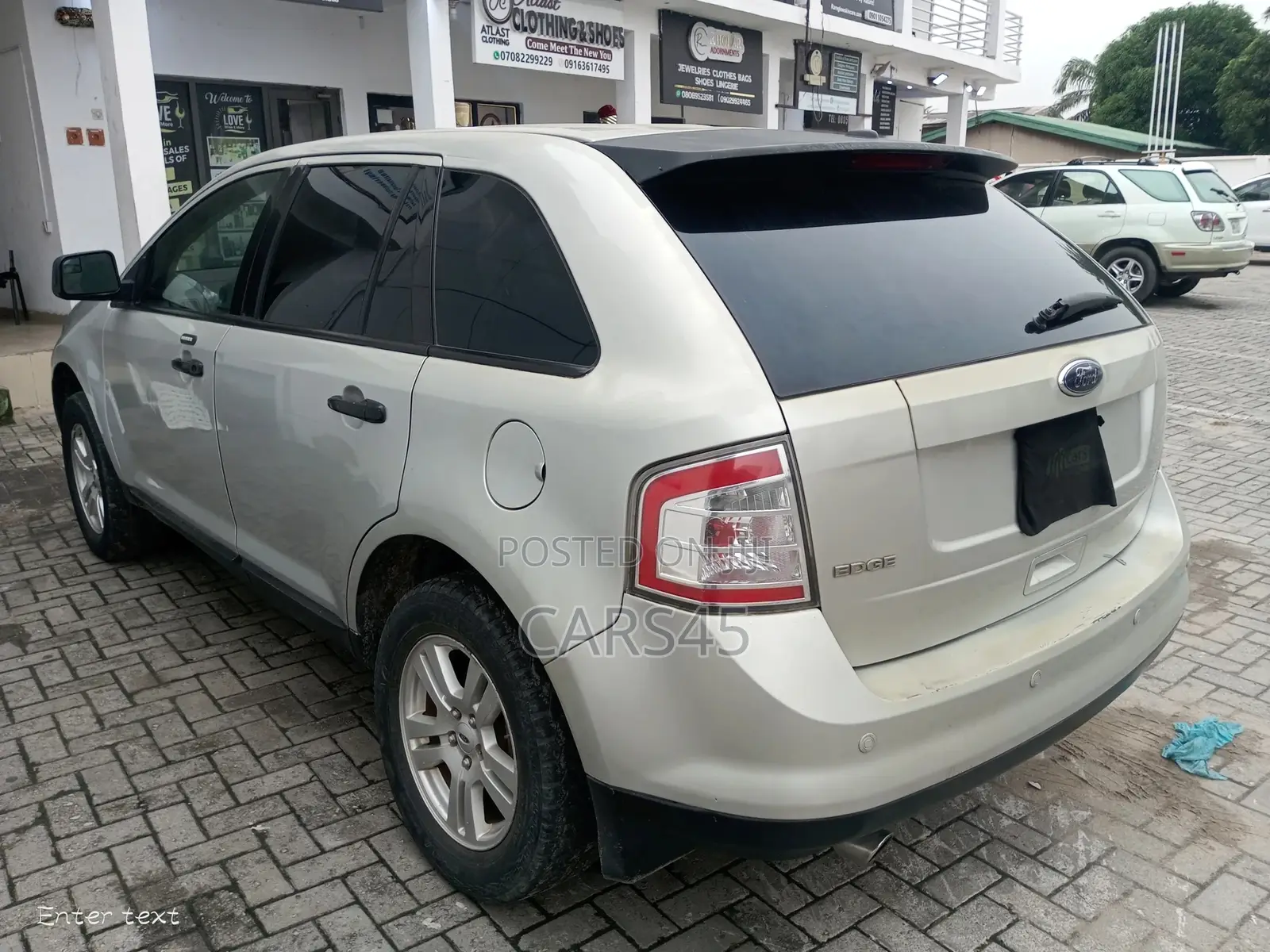 Ford Edge 2010 Silver