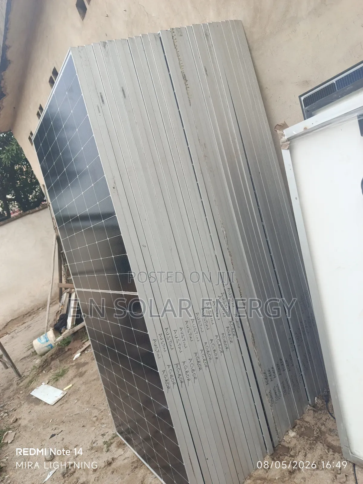 550watts Bificial Panel Available Now