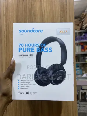 Anker Soundcore H30i Wireless Bass Headphones With 70h Battery