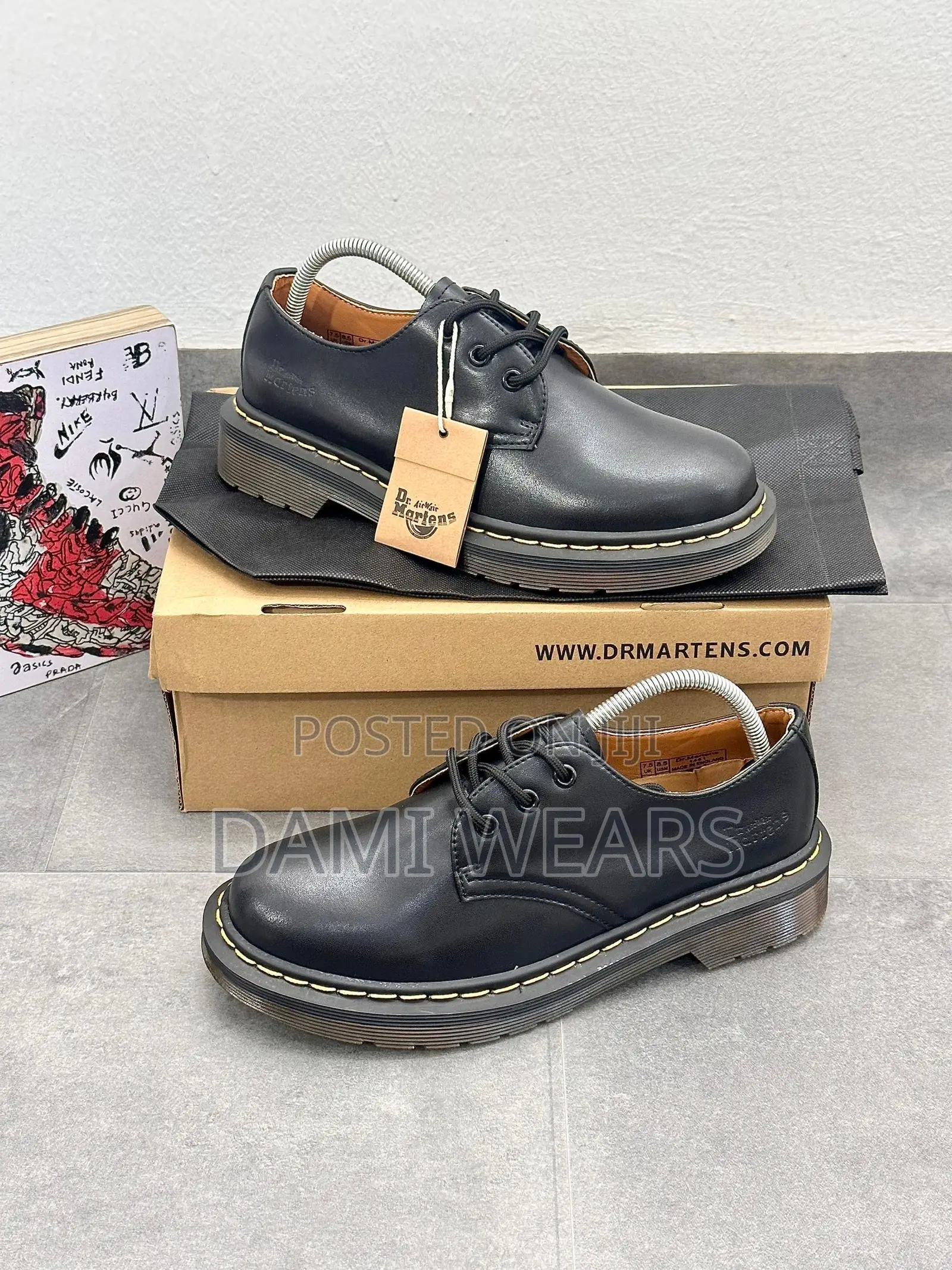 Dr Martens Low All Black