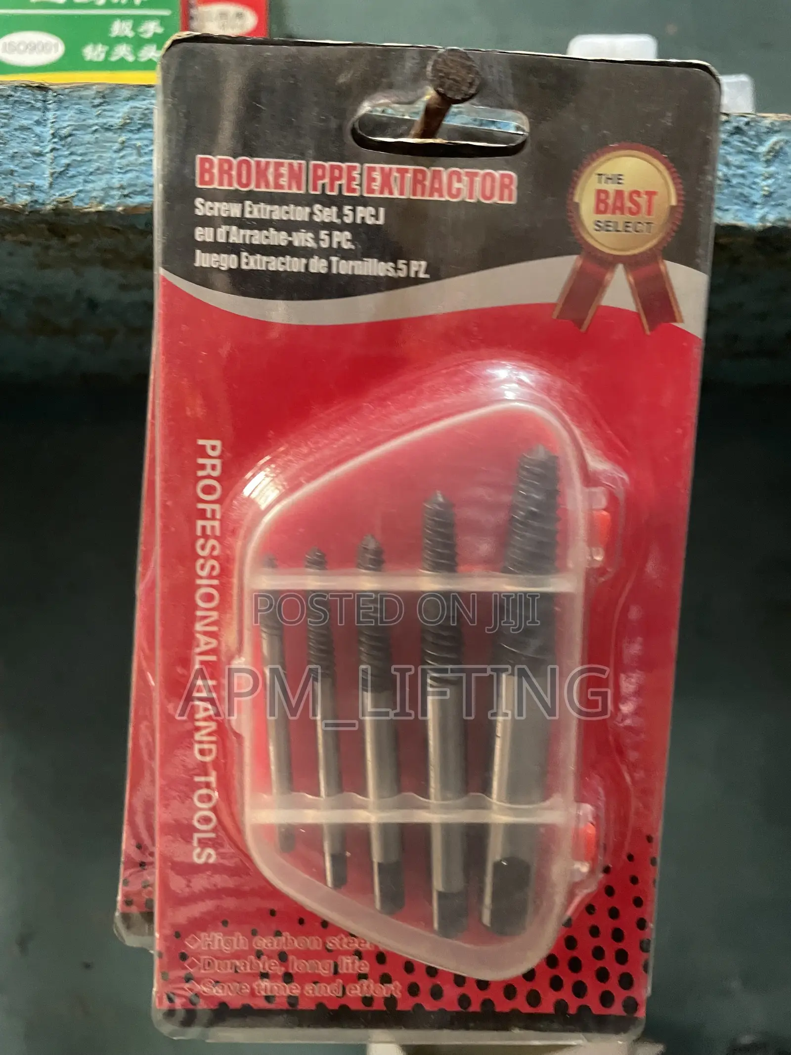 Screw Extractors Set